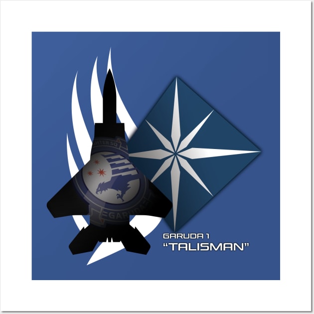 Ace Combat 6: Talisman Wall Art by patrickkingart